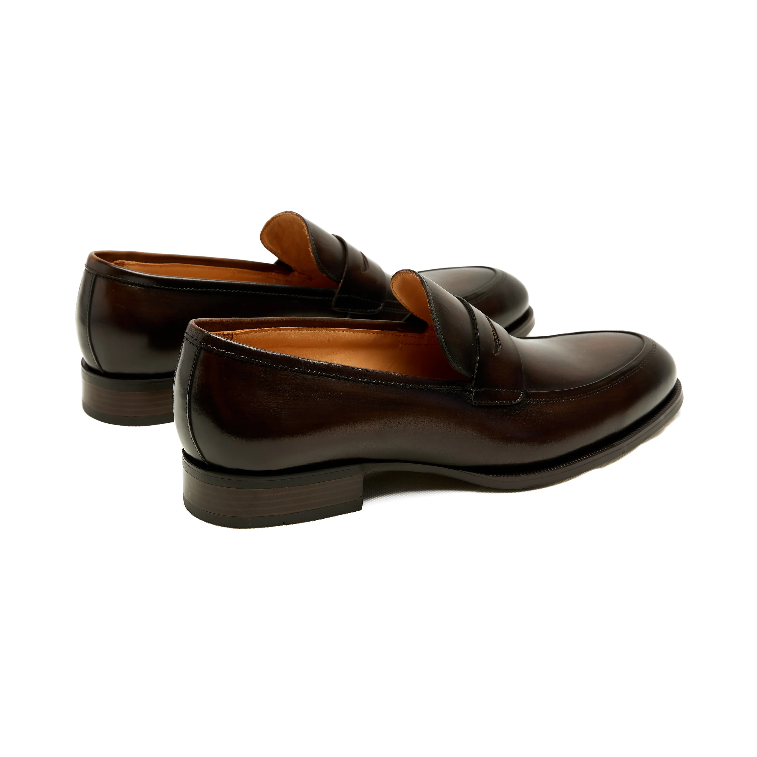 Lupo Bianco Milano Leather Penny Loafers – Timeless Italian Craft - Image 3