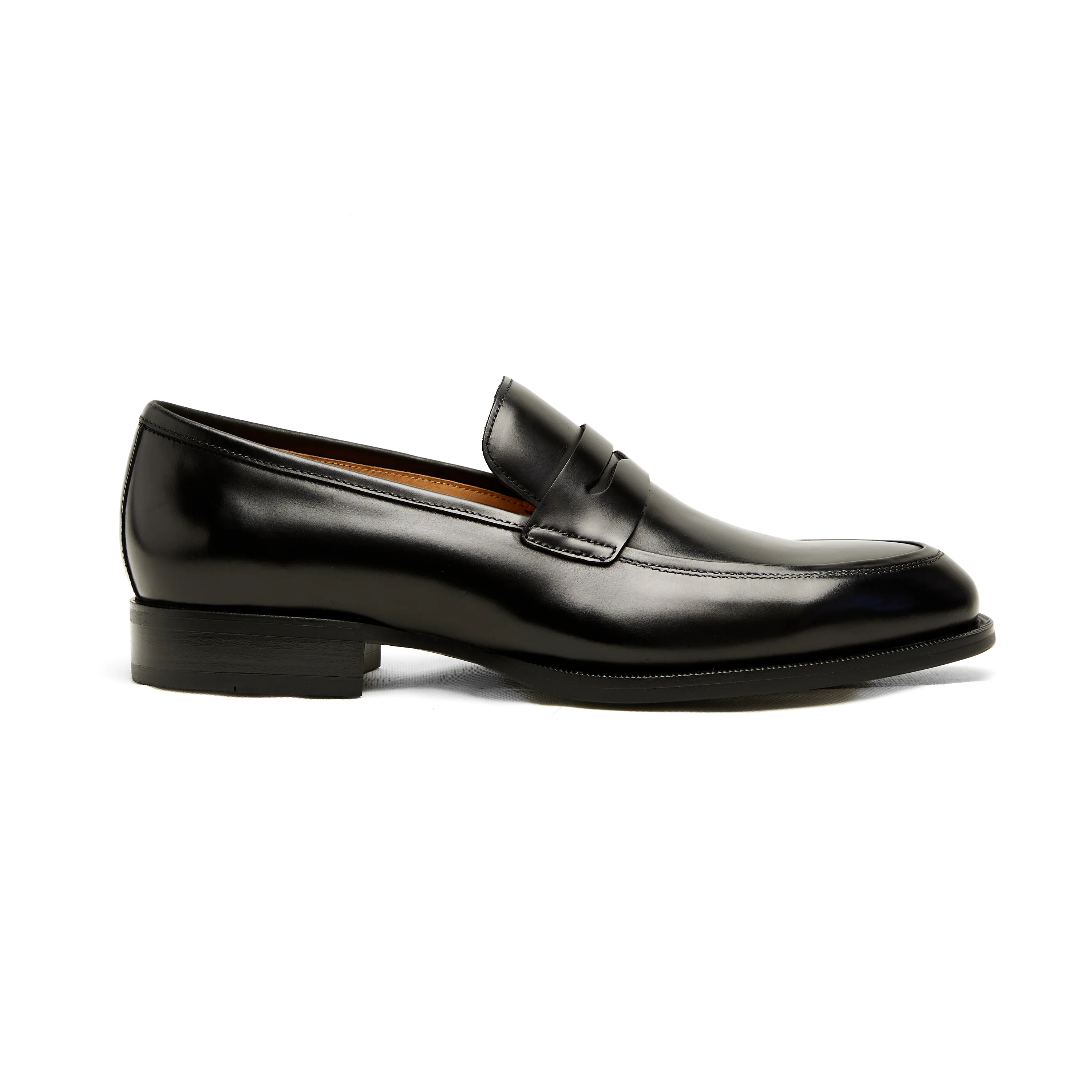 Lupo Bianco Milano Leather Penny Loafers – Timeless Italian Craft - Image 4