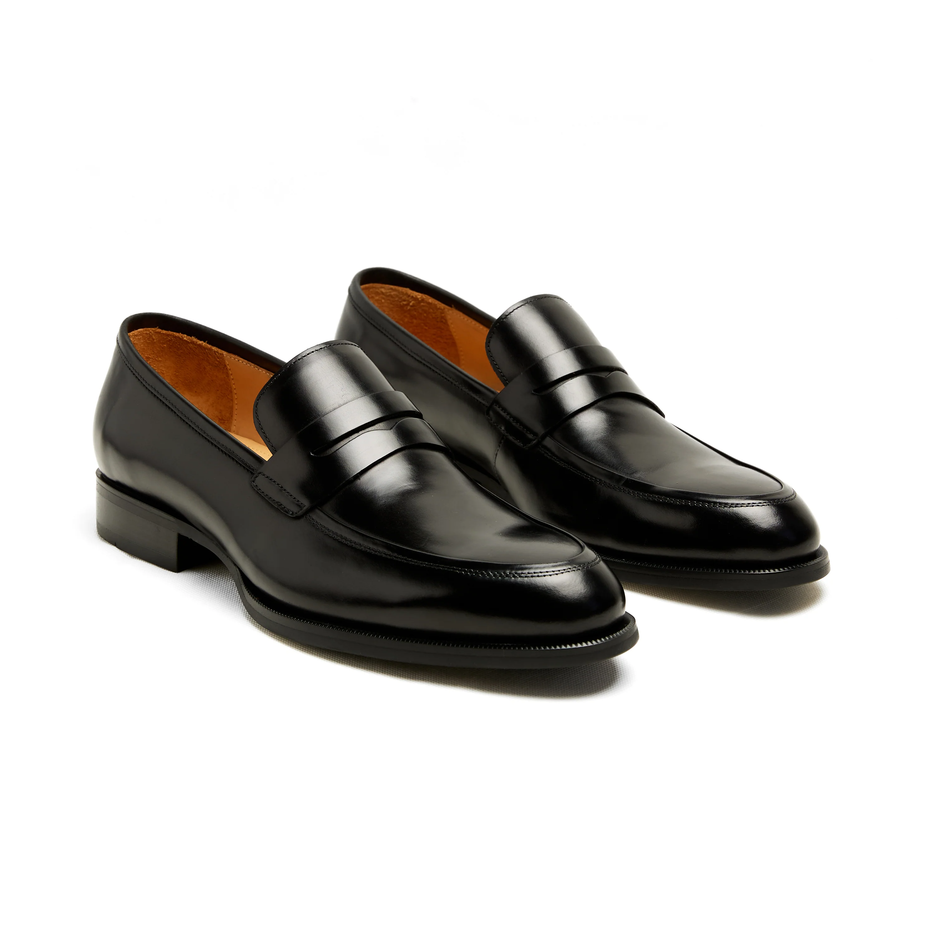 Lupo Bianco Milano Leather Penny Loafers – Timeless Italian Craft - Image 5