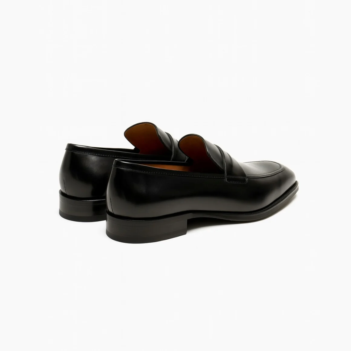 Lupo Bianco Milano Leather Penny Loafers – Timeless Italian Craft - Image 6