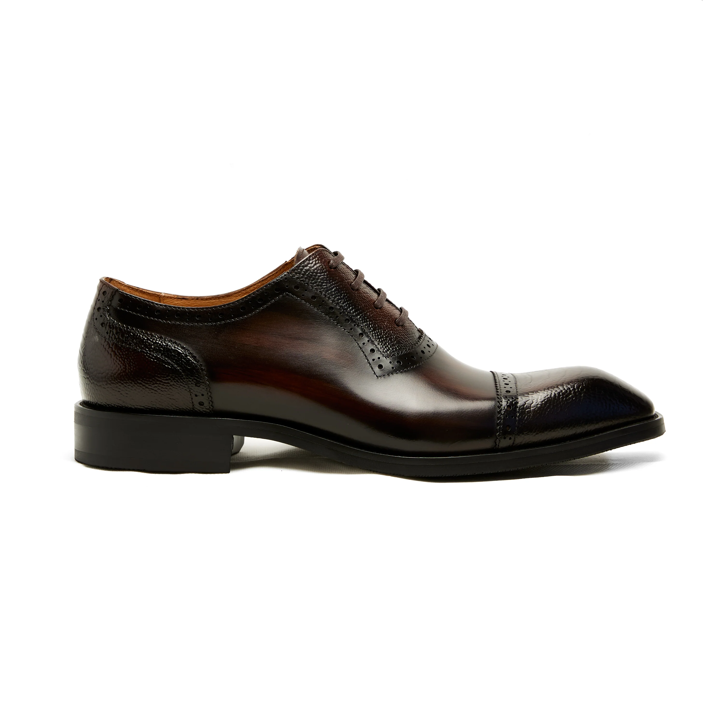 Lupo Bianco Torino Oxford Brogues – Classic Cap Toe Elegance - Image 4