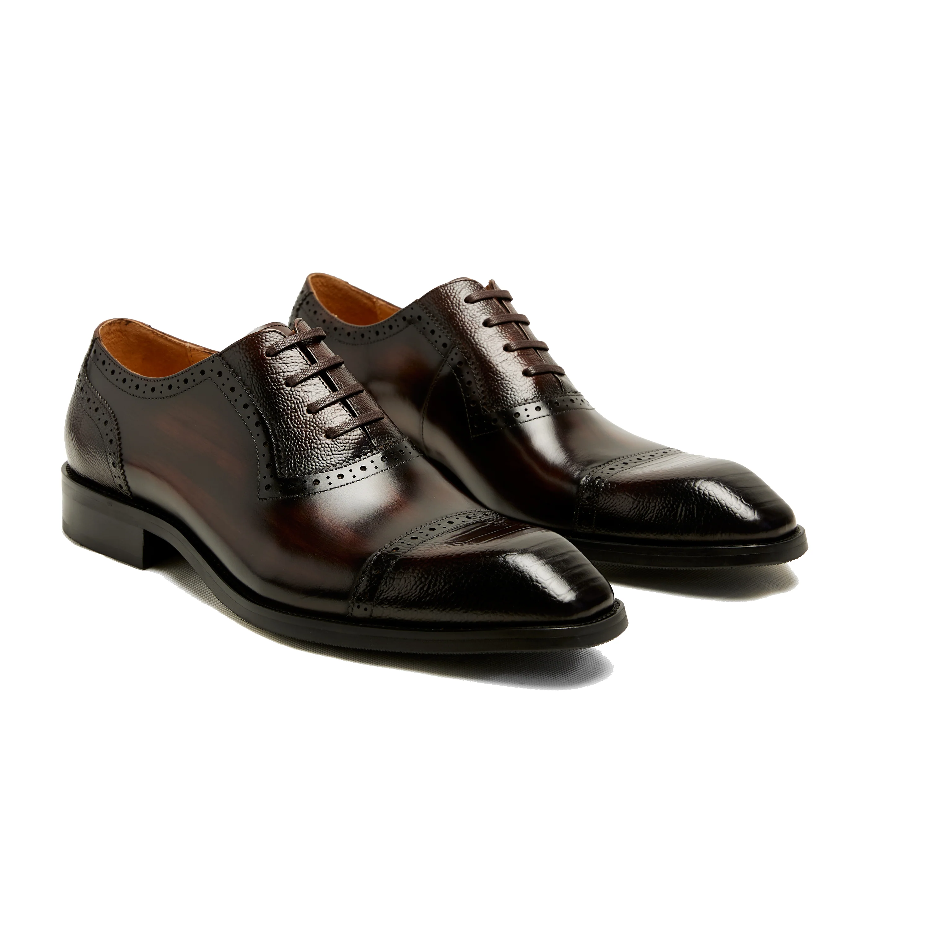 Lupo Bianco Torino Oxford Brogues – Classic Cap Toe Elegance - Image 5