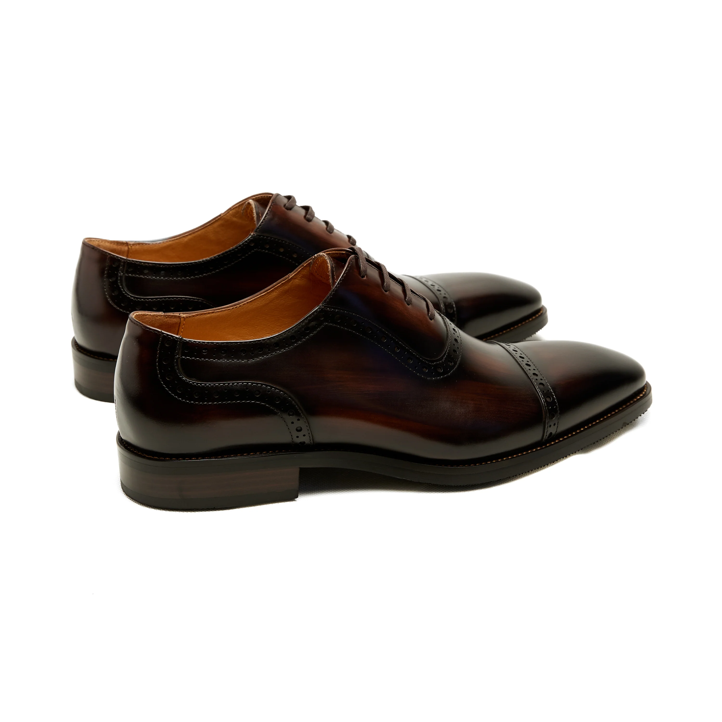 Lupo Bianco Verona Oxford – Handcrafted Leather Dress Shoes - Image 3