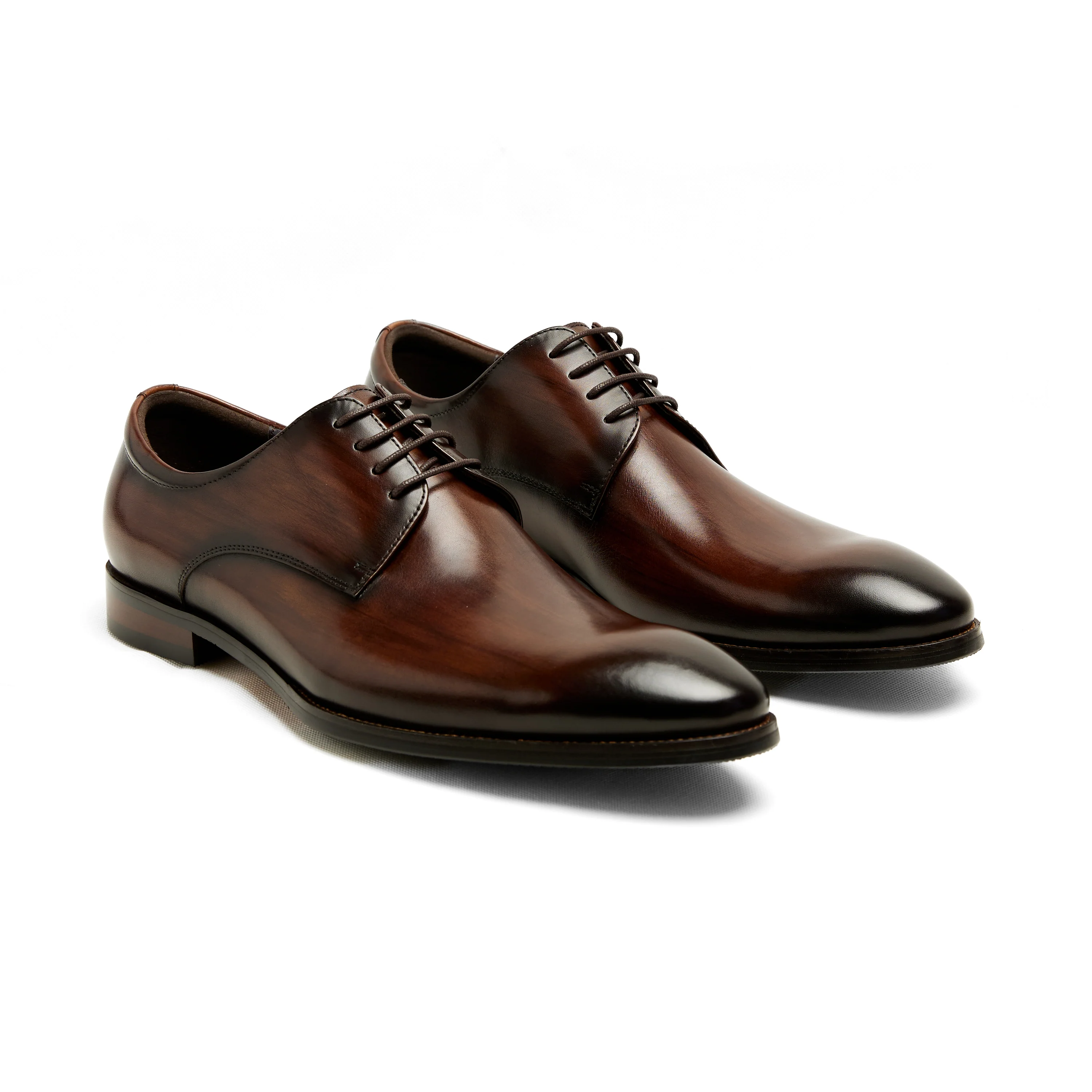 Lupo Bianco Signature Derby Collection – Matte, Brown & Espresso - Image 5