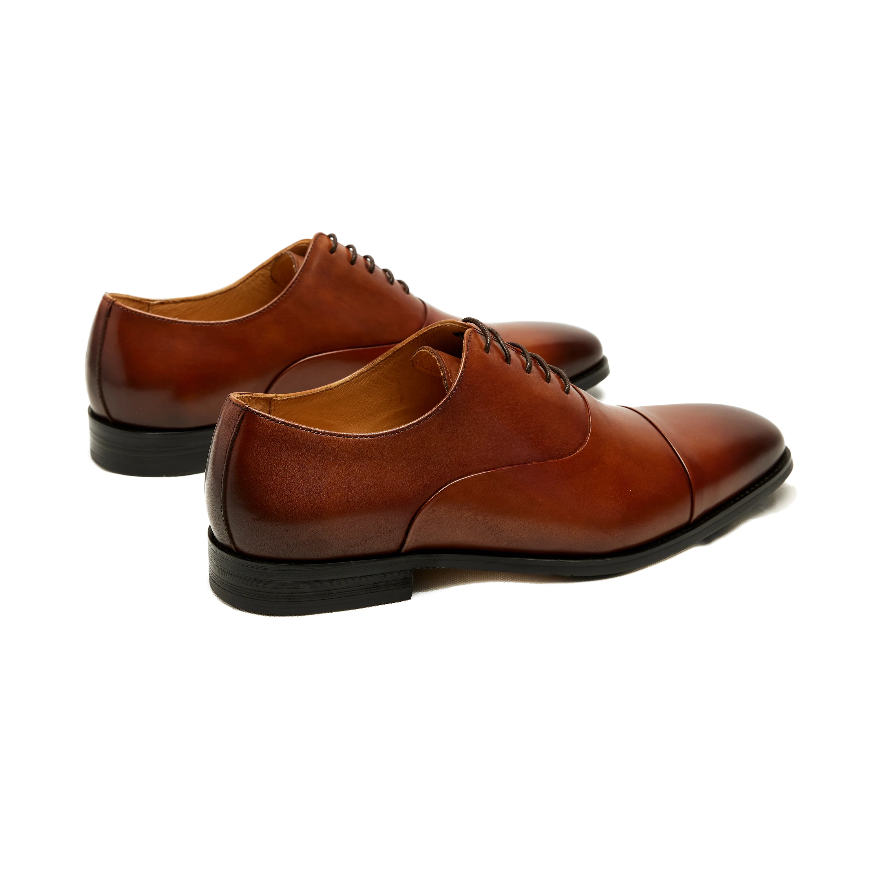 Lupo Bianco Napoli Cap-Toe Oxford – Handcrafted Leather Dress Shoes - Image 3
